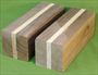 Blank #733 - Walnut & Cherry - 2 Blanks ~ 3 x 3 x 9 ~ $34.99